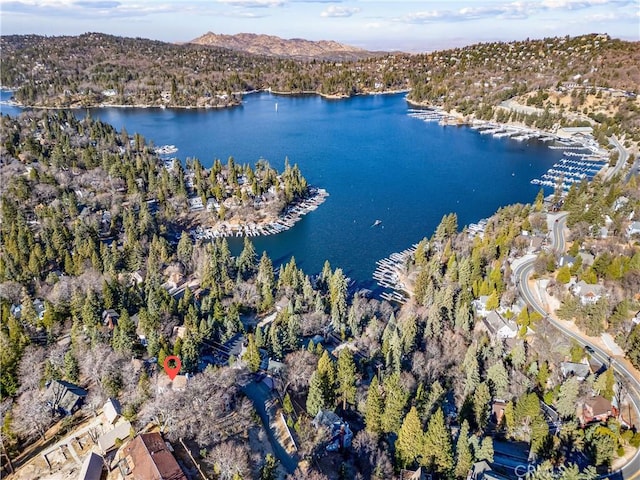 347 Emerald Dr, Lake Arrowhead, CA 92352 - view of property location featuring a nearby body of water