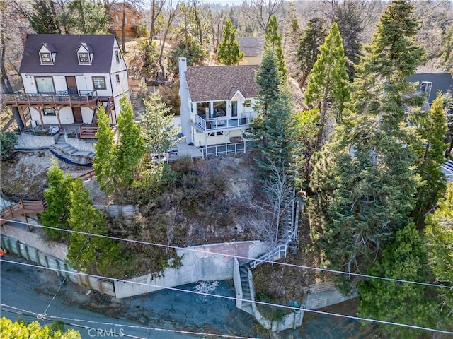 347 Emerald Dr, Lake Arrowhead, CA 92352 - view of subject property
