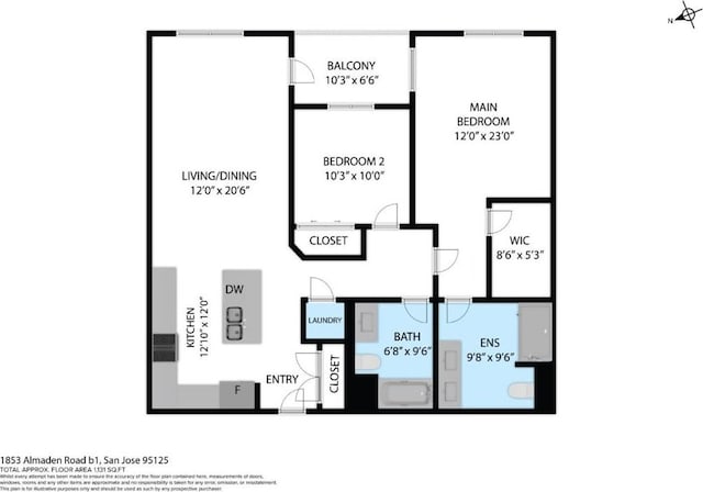 Listing photo 2 for 1853 Almaden Rd Unit 210, San Jose CA 95125