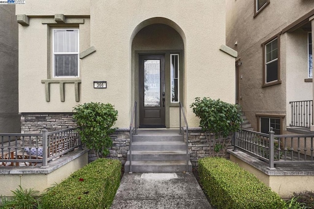 view of property entrance