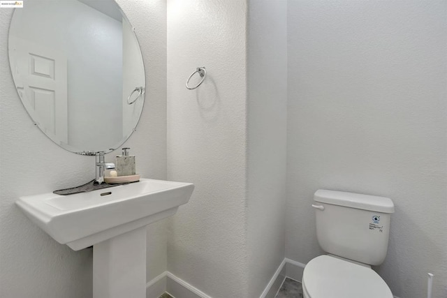 bathroom with toilet