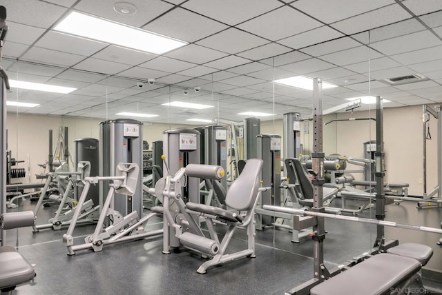 view of exercise room