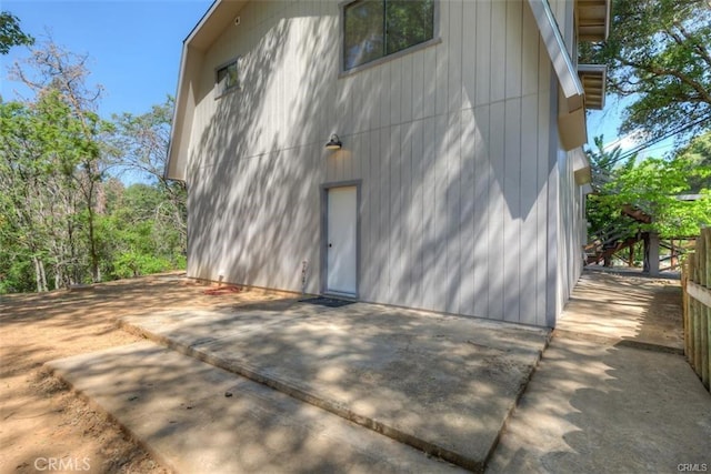 exterior space featuring a patio area