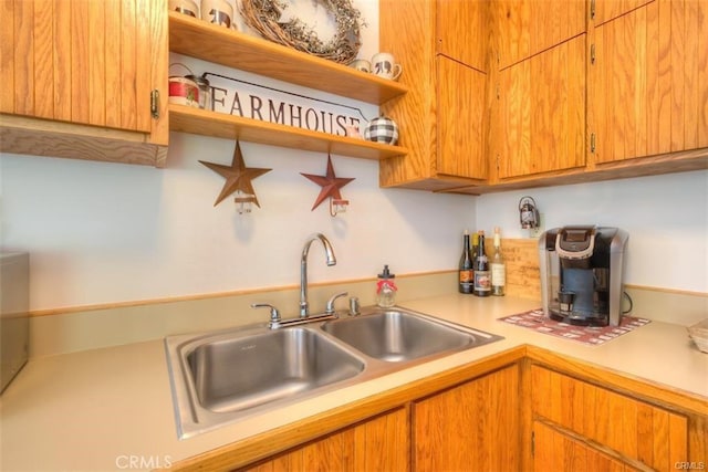 kitchen featuring sink