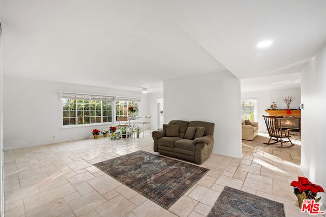 view of living room