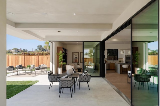 view of patio / terrace