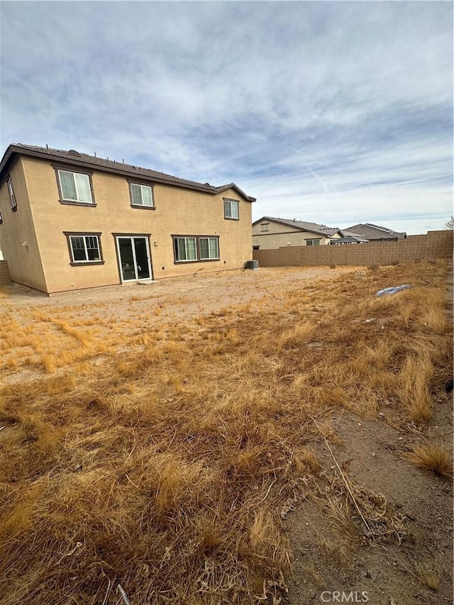 view of rear view of house