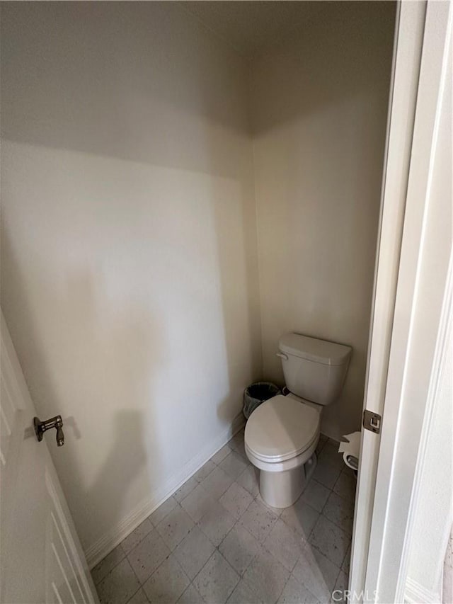 bathroom with toilet