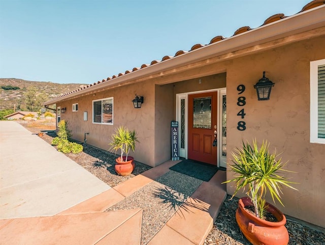 view of property entrance