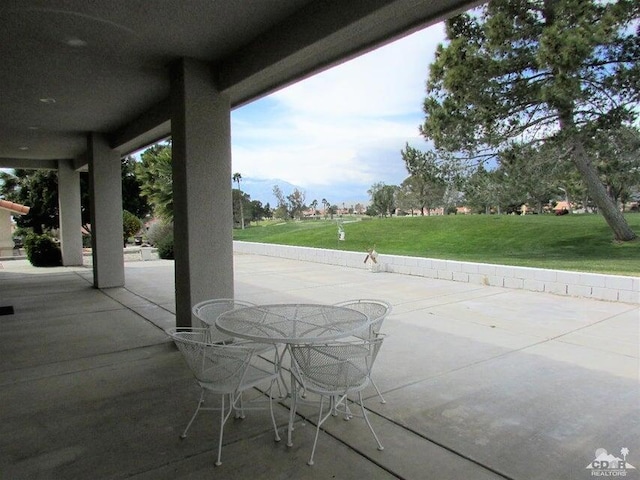 view of patio