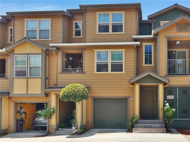 view of townhome / multi-family property