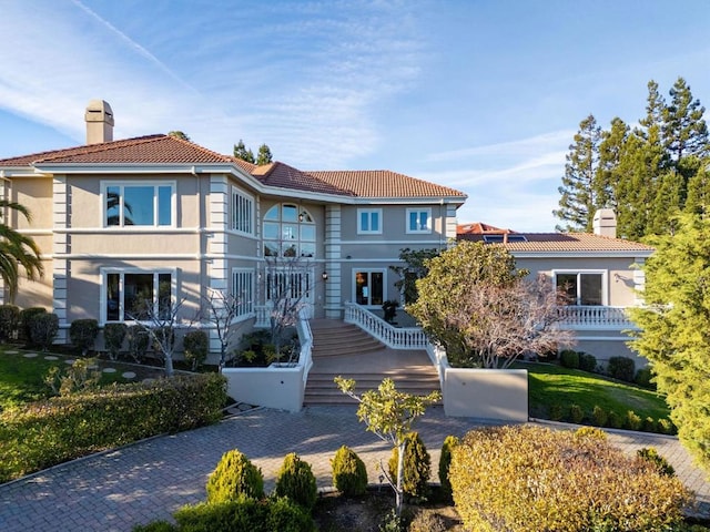 view of mediterranean / spanish-style home