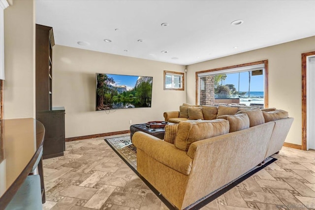 view of living room