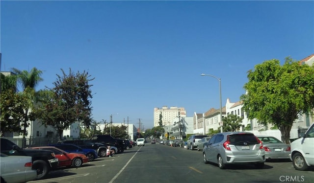 view of street