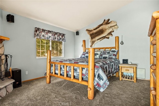 2477 Spring Oak Dr, Running Springs, CA 92382 - carpeted bedroom with baseboards