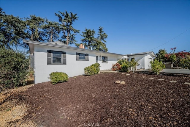 view of ranch-style home