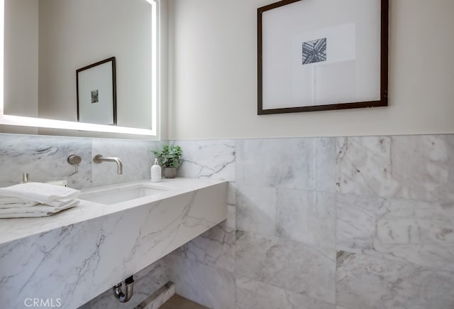 bathroom with sink