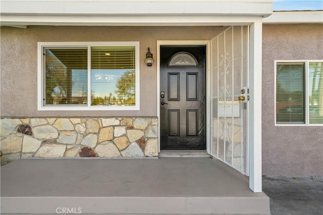 view of entrance to property