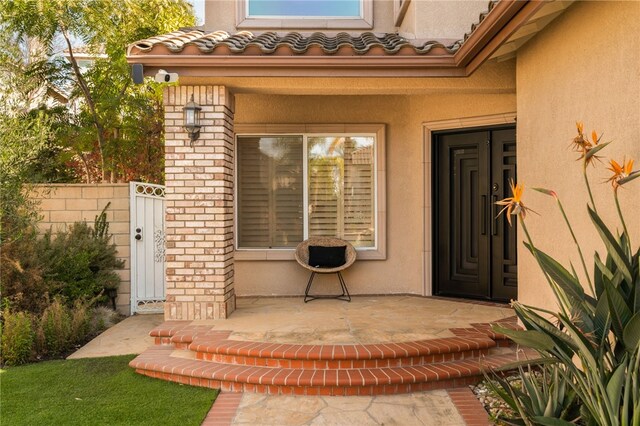 view of entrance to property