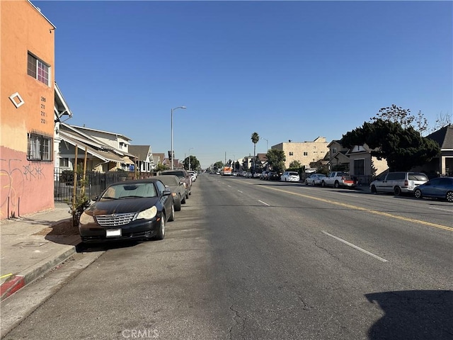 view of street