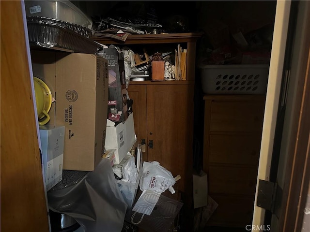 view of utility room