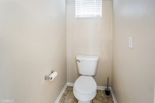 bathroom with toilet