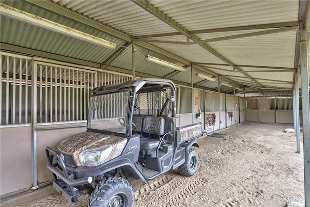 view of stable