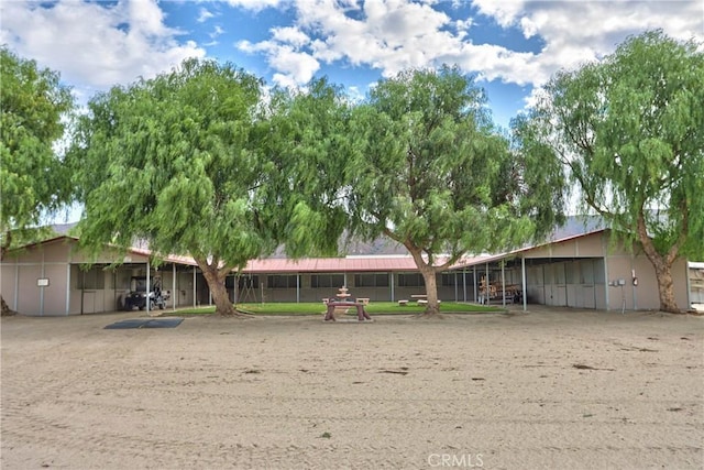 surrounding community with an outdoor structure