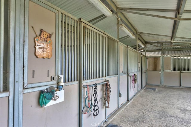 view of stable