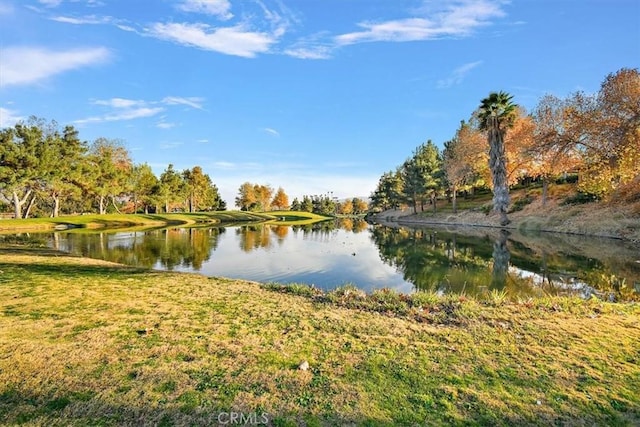 property view of water