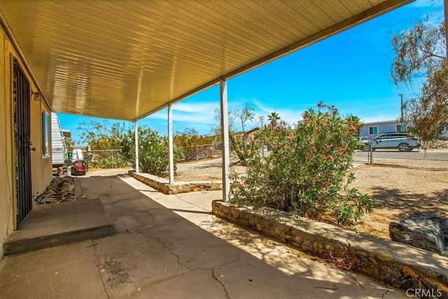 view of patio / terrace