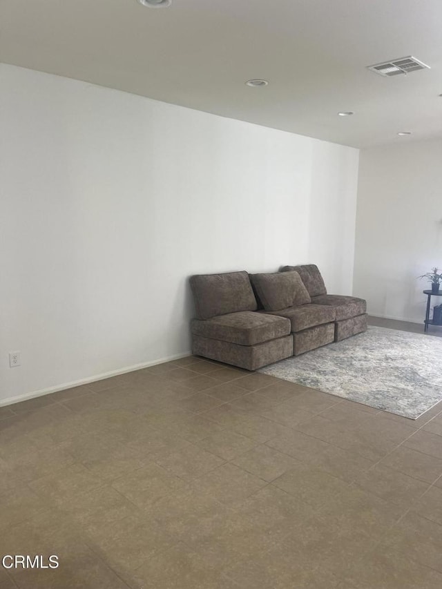 view of unfurnished living room