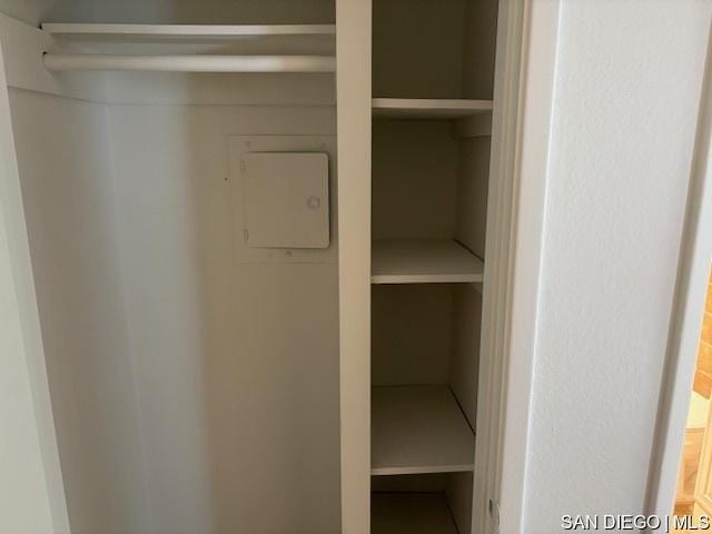 view of closet