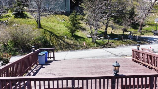 905 Madera Ln, Lake Arrowhead, CA 92352 - view of deck