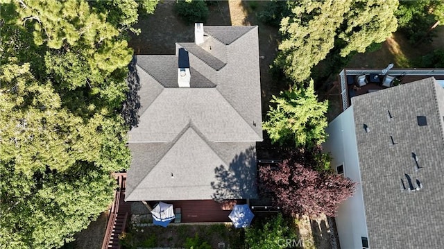 905 Madera Ln, Lake Arrowhead, CA 92352 - view from above of property