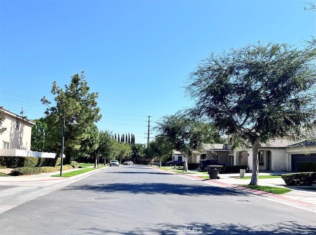 view of road