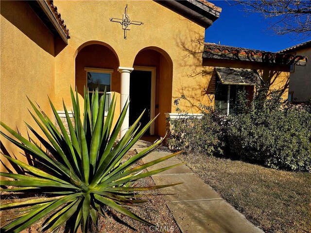 view of entrance to property