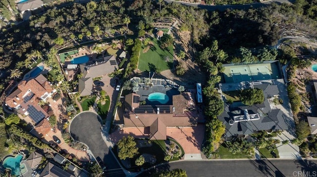 5455 Toyon Rd, San Diego, CA 92115 - aerial overview of property's location with a pool area