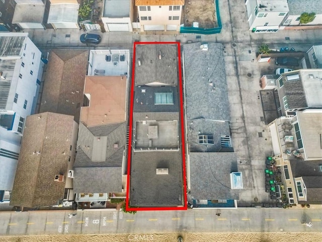 1510 W Oceanfront, Newport Beach, CA 92663 - aerial overview of property's location with property parcel outlined