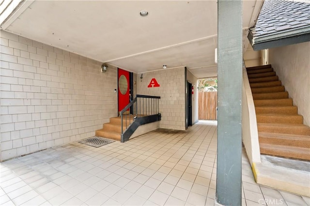 1510 W Oceanfront, Newport Beach, CA 92663 - view of patio featuring stairs