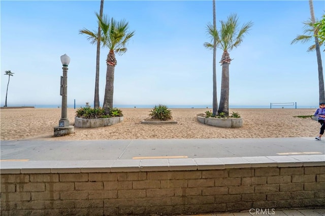 1510 W Oceanfront, Newport Beach, CA 92663 - view of yard featuring a water view