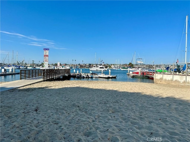 1510 W Oceanfront, Newport Beach, CA 92663 - dock area with a water view