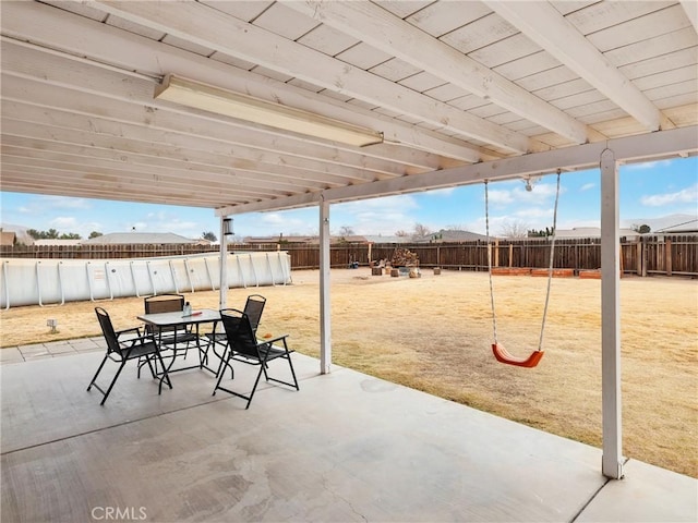 view of patio