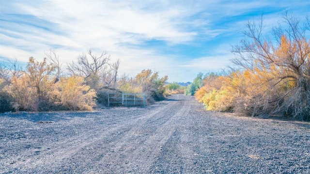 view of road