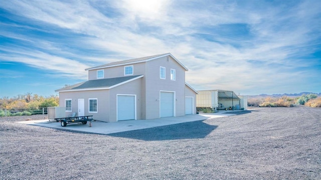 view of rear view of house