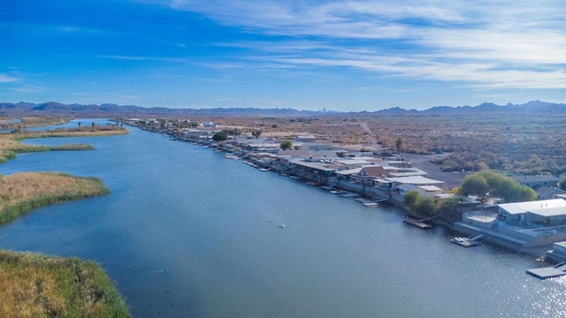 2564 Walters Camp Rd, Winterhaven, CA 92283 - aerial perspective of suburban area featuring a water and mountain view