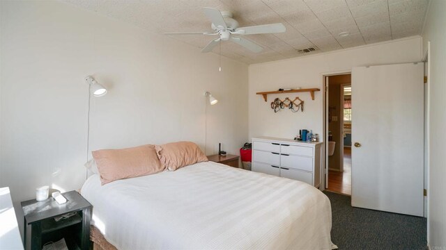 2564 Walters Camp Rd, Winterhaven, CA 92283 - bedroom featuring ceiling fan and carpet floors