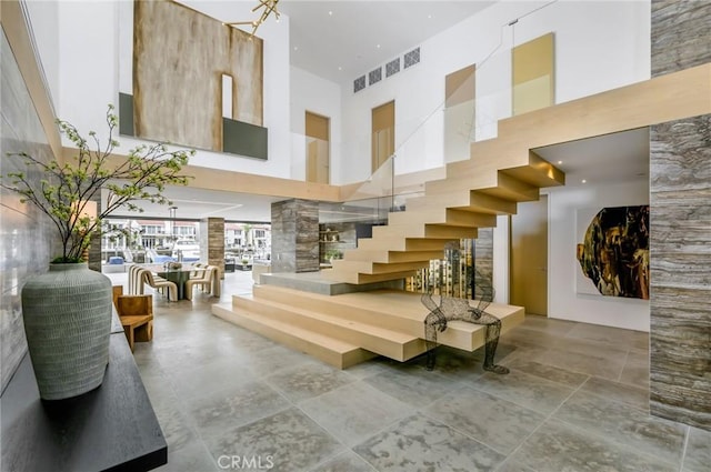 433 Harbor Island Dr, Newport Beach, CA 92660 - community lobby with a towering ceiling