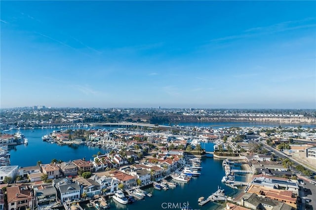 433 Harbor Island Dr, Newport Beach, CA 92660 - bird's eye view of a nearby body of water and a marina