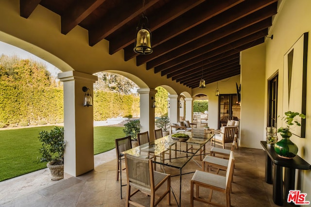 view of patio / terrace